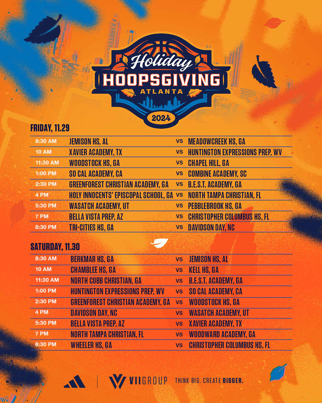 Holiday Hoopsgiving at State Farm Arena