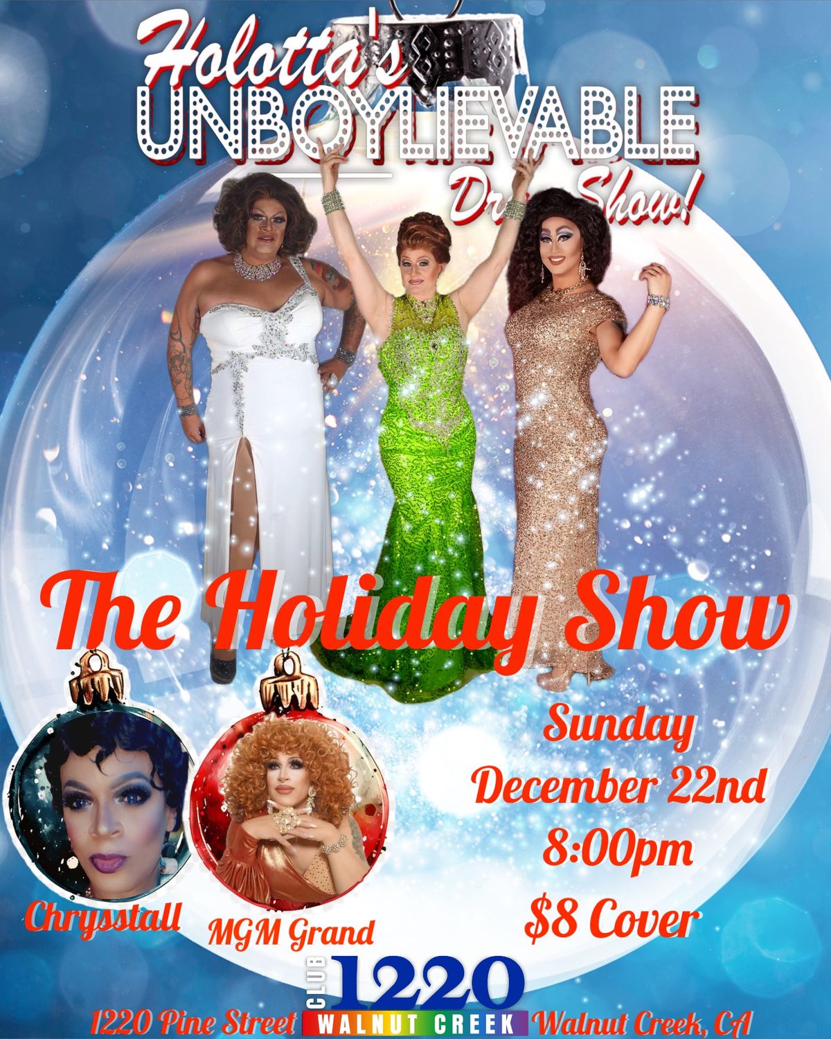 Holotta's Un-BOYlievable Drag Show