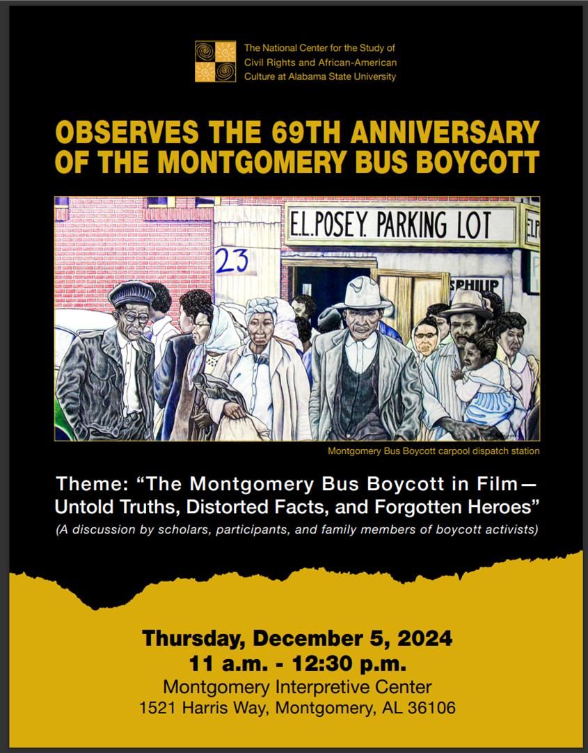 National Center Montgomery Bus Boycott Observance, Dec. 5