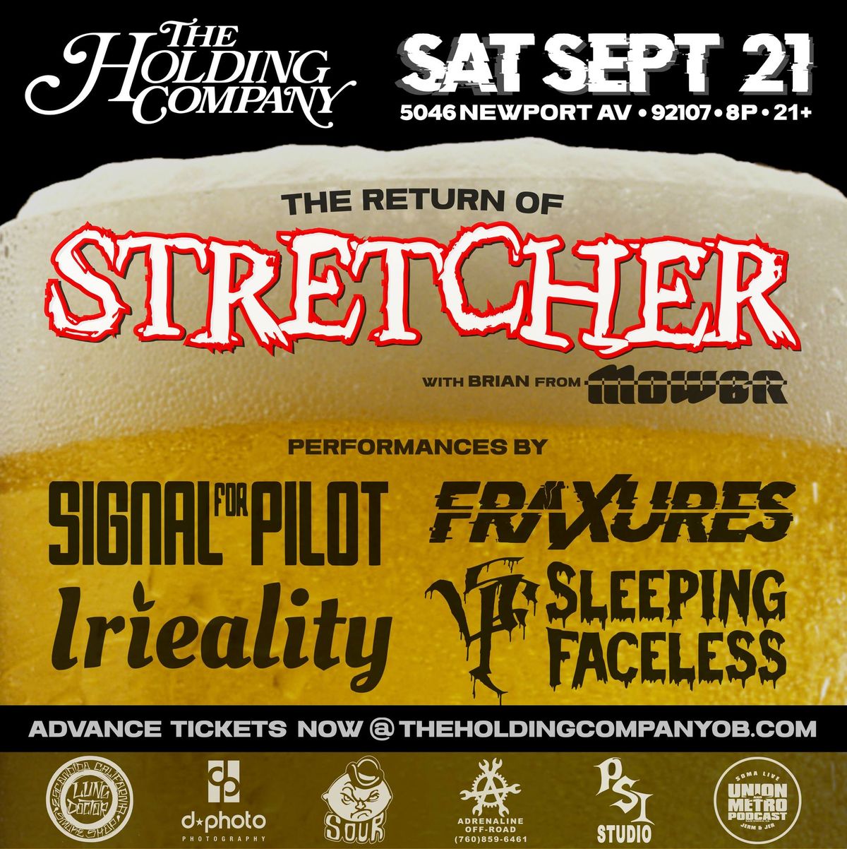 The Return of Stretcher (feat. Brian from Mower) live at The Holding Company 