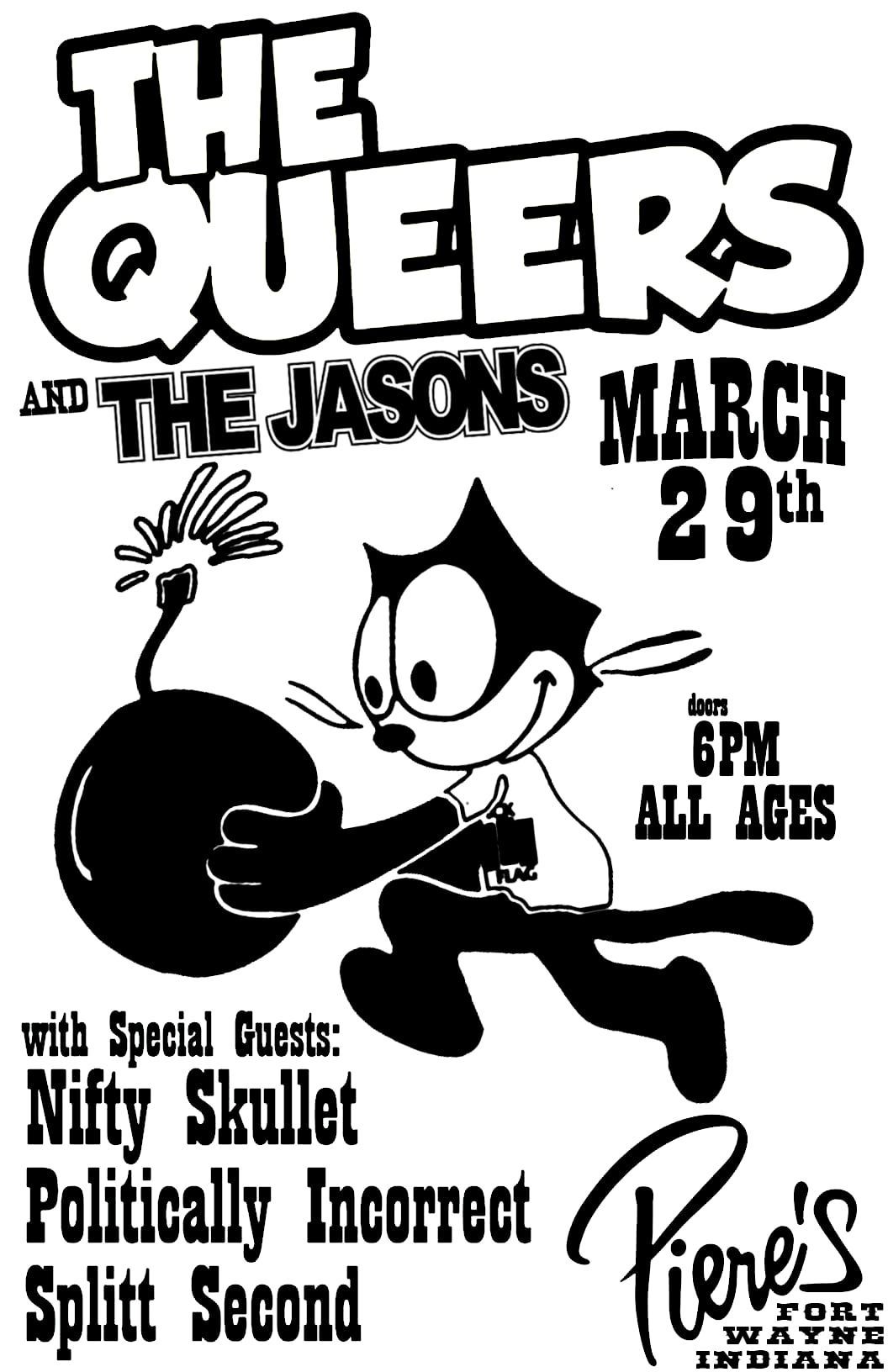 The Queers & The Jasons at Piere's