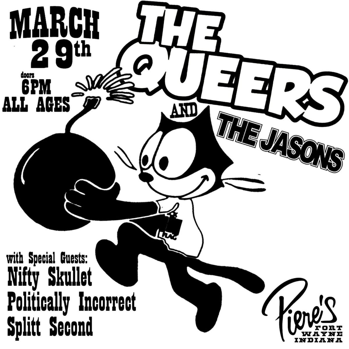 The Queers & The Jasons at Piere's