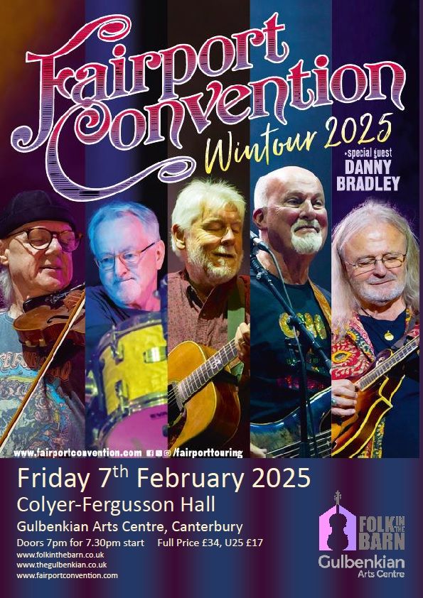 Fairport Convention - Wintour 2025 at Folk in the Barn