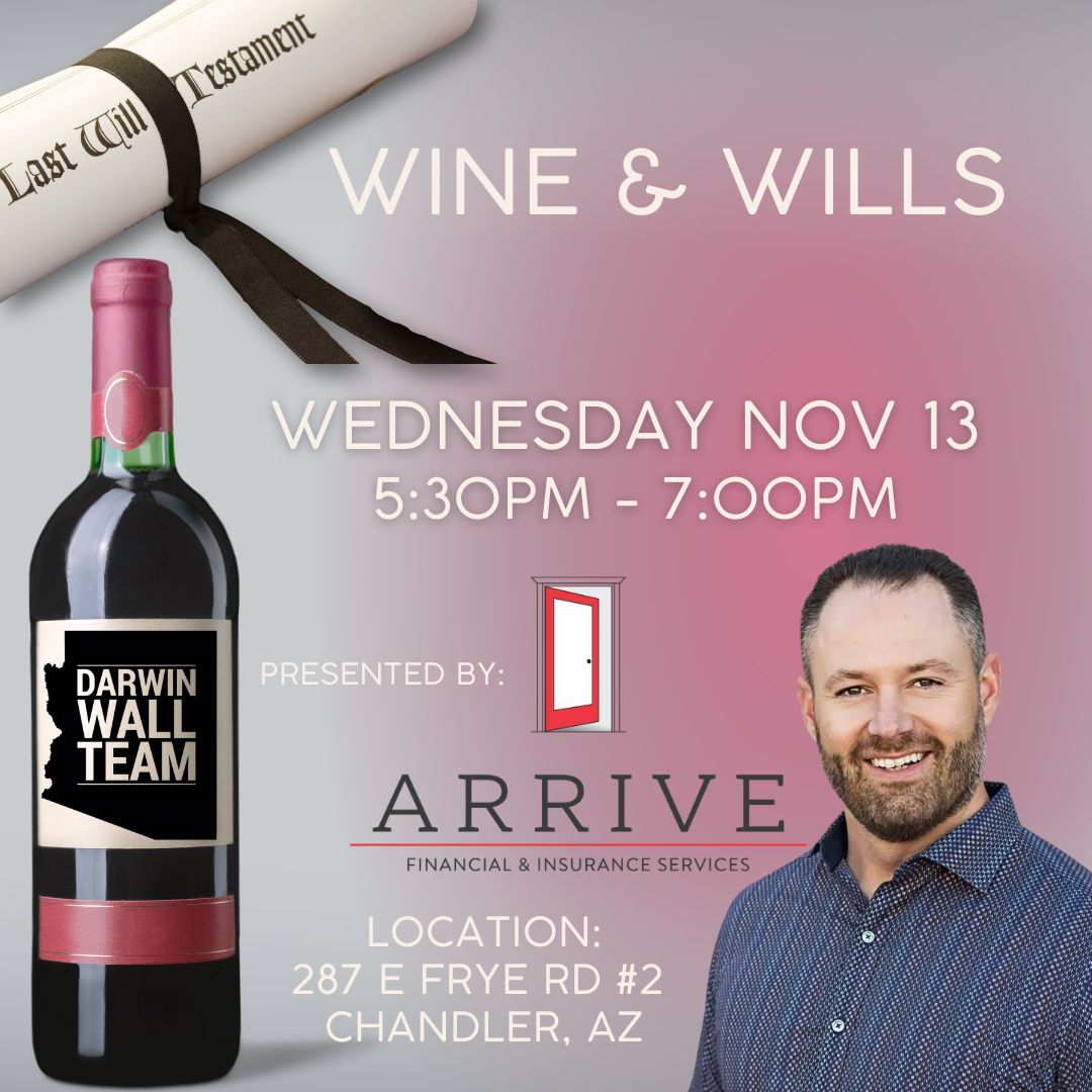 Wine & Wills with Josh Norris Hosted by Darwin Wall Team 