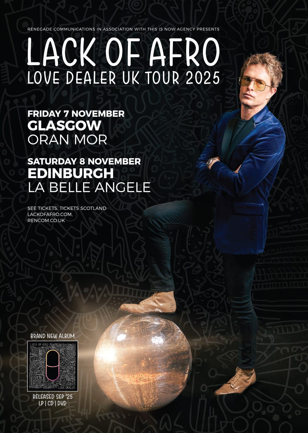 Lack of Afro Glasgow Tickets