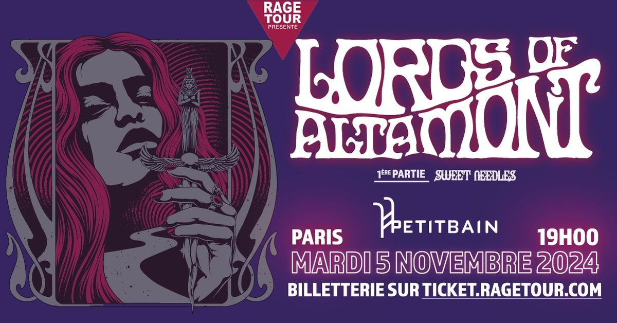 LORDS OF ALTAMONT + SWEET NEEDLES - PARIS \ud83c\udfb8