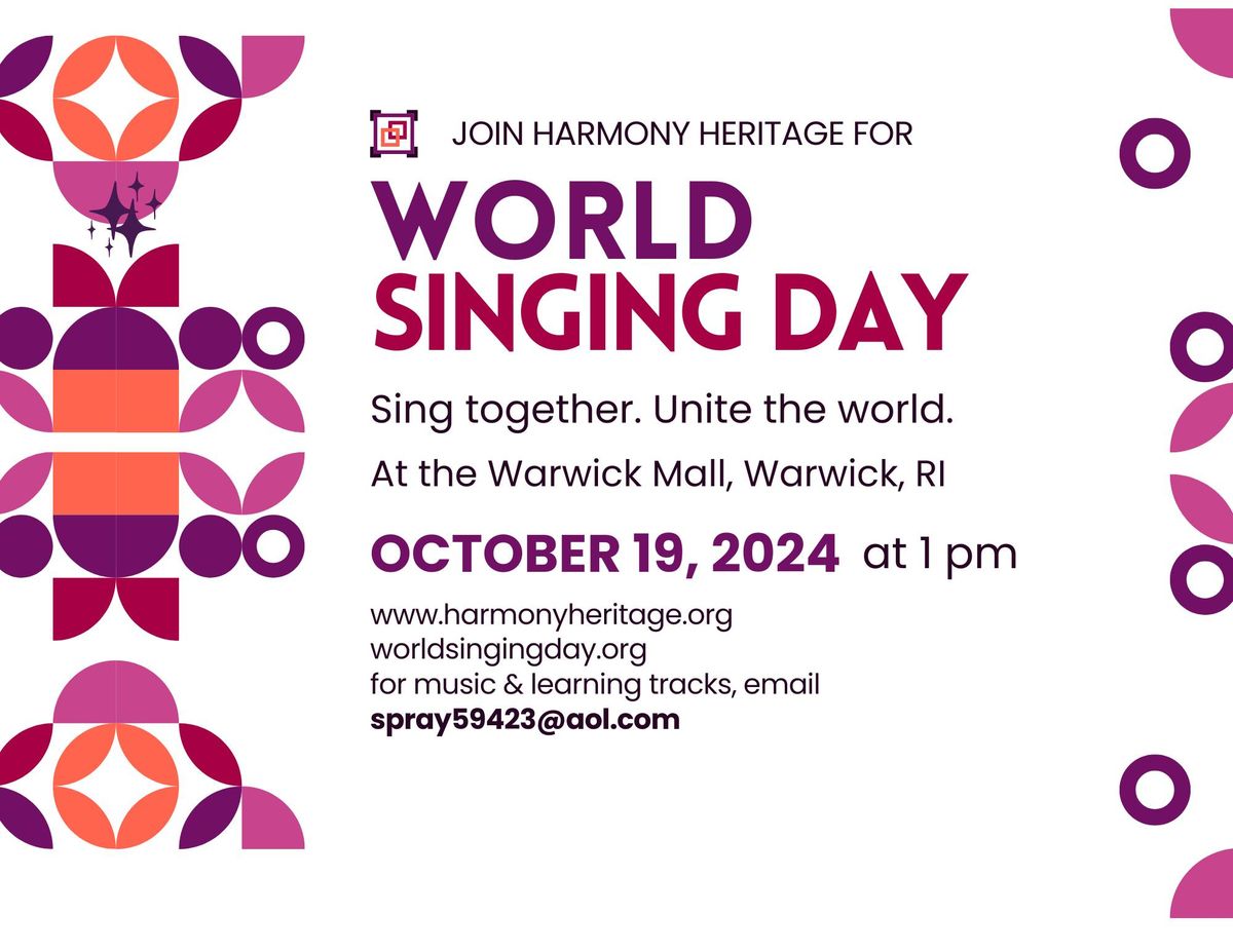 World Singing Day