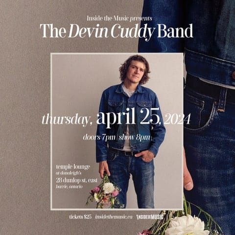 Inside The Music Presents The Devin Cuddy Band