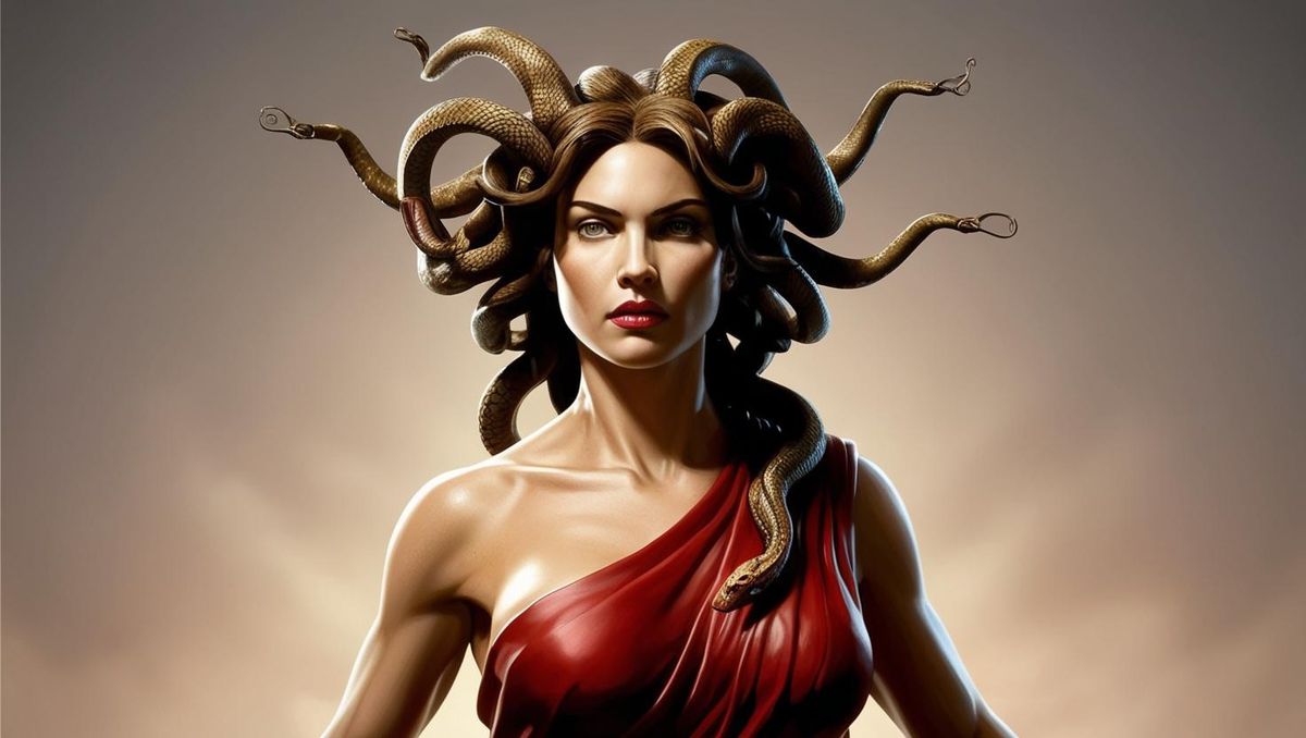 Medusa- Power of the dark feminine circle 