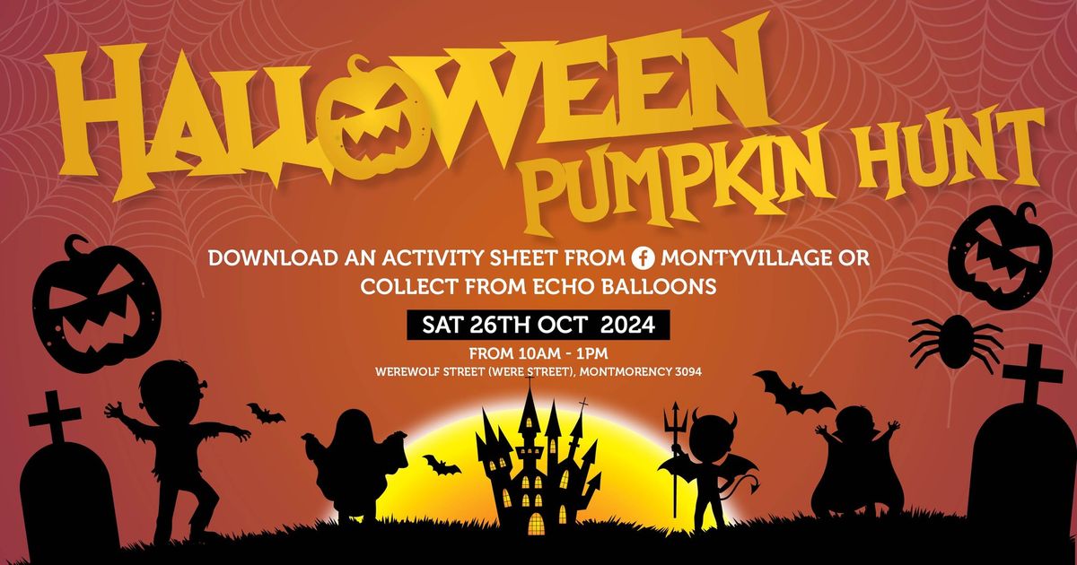 Halloween Pumpkin Hunt in Were Street! ? 