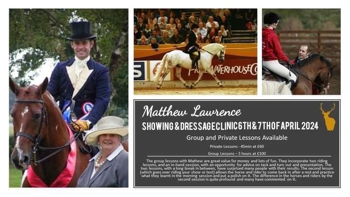 Matthew Lawrence's Showing & Dressage Clinic 2024