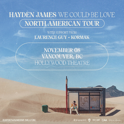 Hayden James \u2013 We Could Be Love Tour in Vancouver