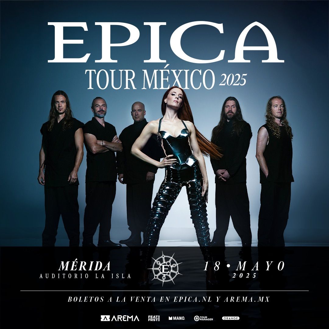 Epica en M\u00e9rida \ud83c\uddf2\ud83c\uddfd\ud83d\udd25