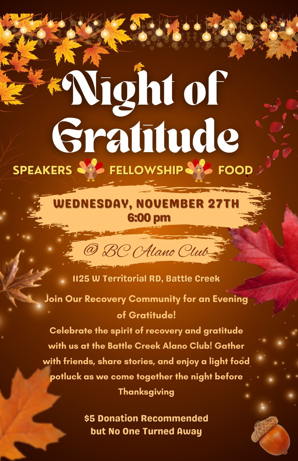 Night of Gratitude