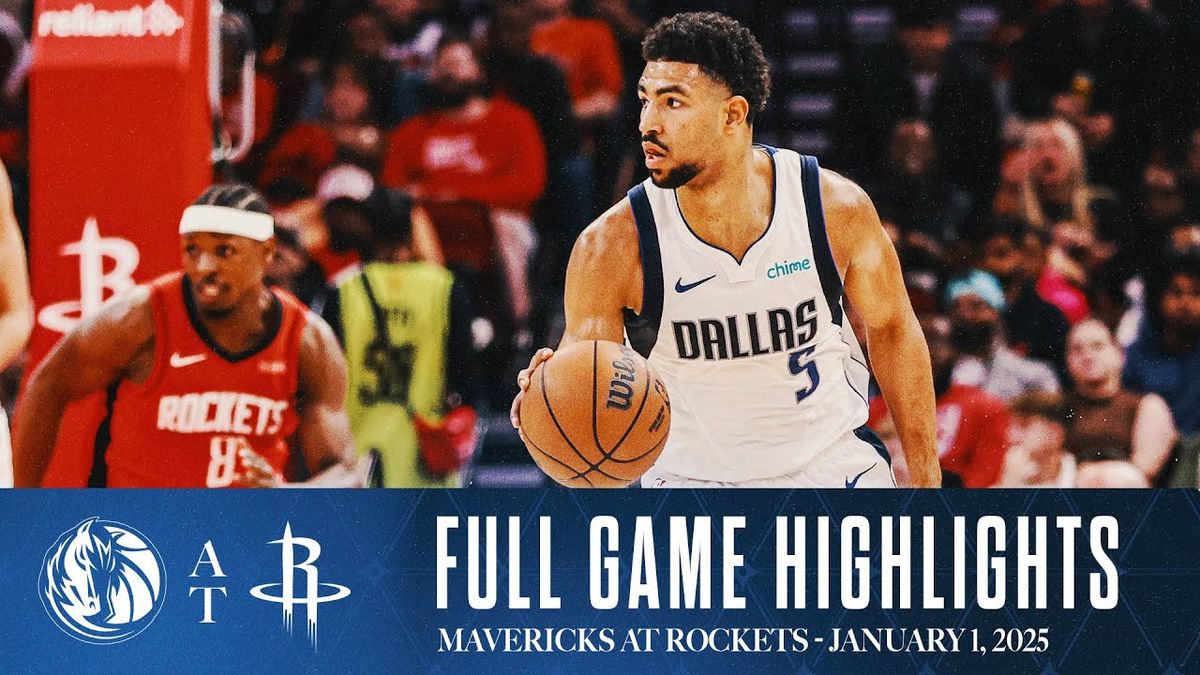 Houston Rockets vs. Dallas Mavericks