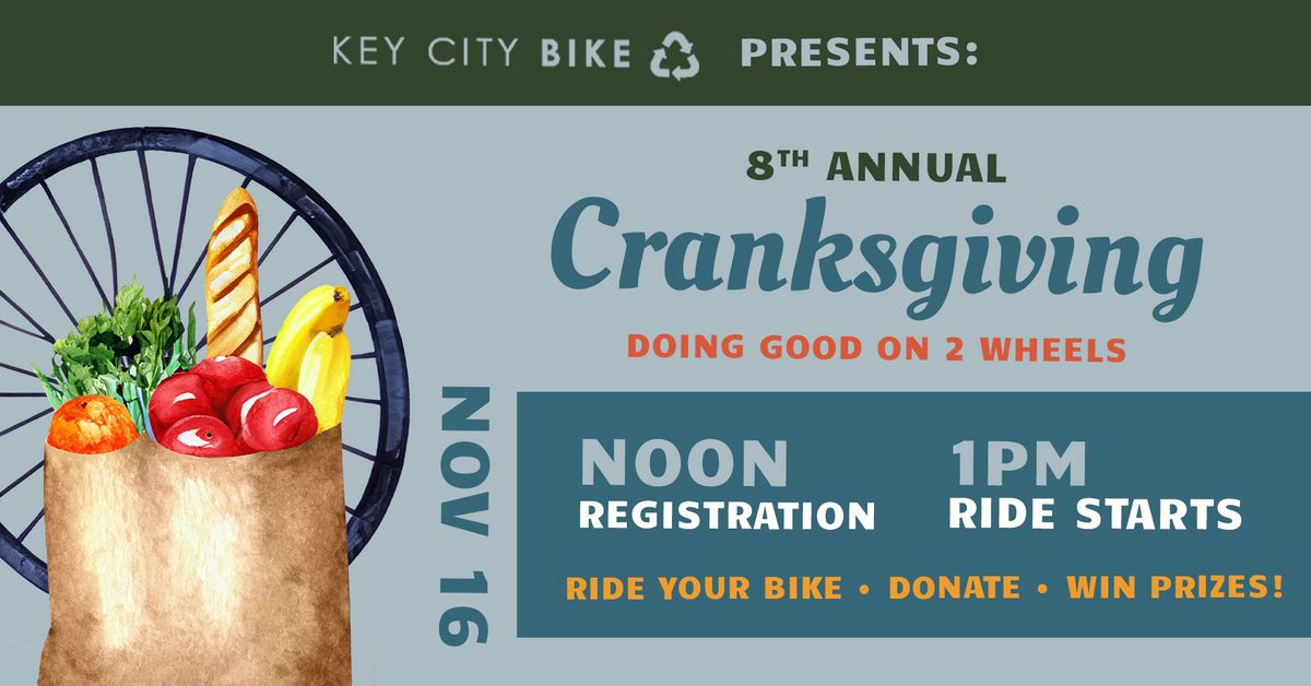 Cranksgiving benefitting Connections Shelter