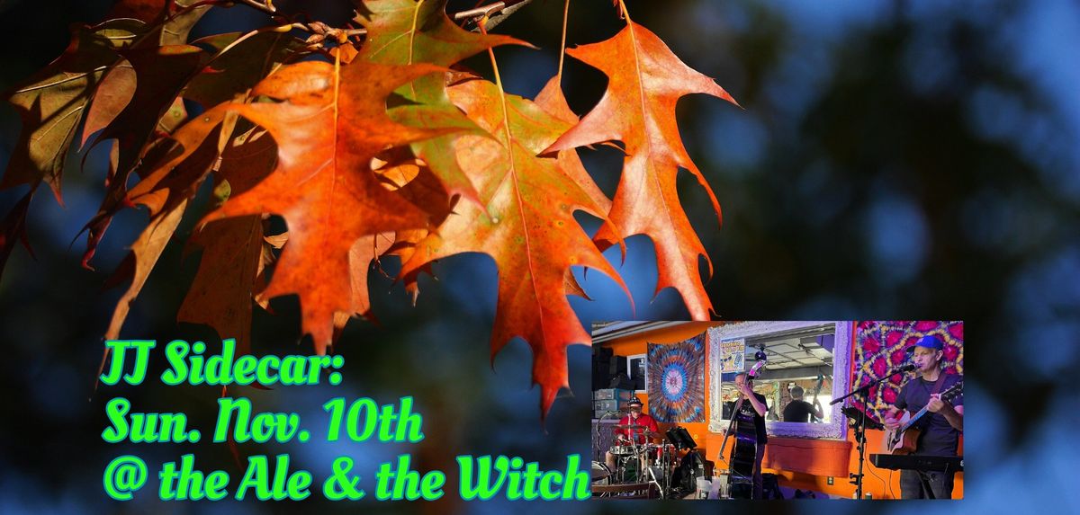 JJ Sidecar: Sun. Nov. 10th @ the Witch