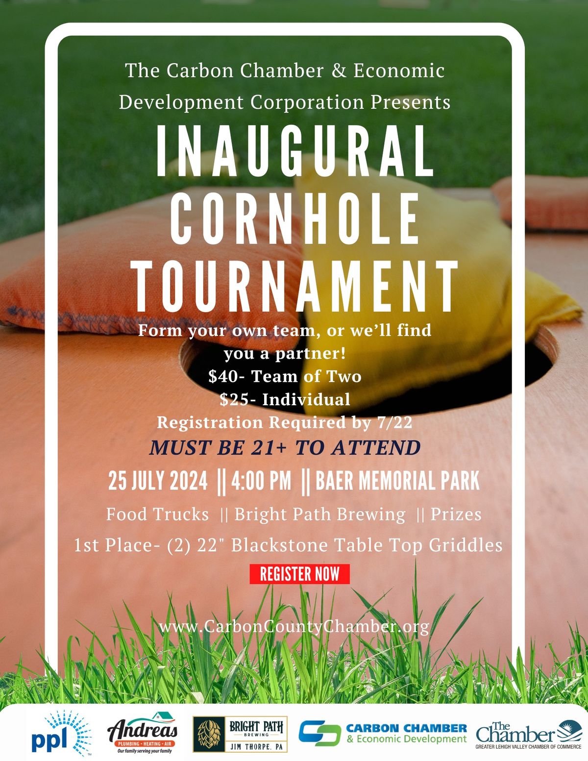 CCEDC Inaugural Cornhole Tournament  