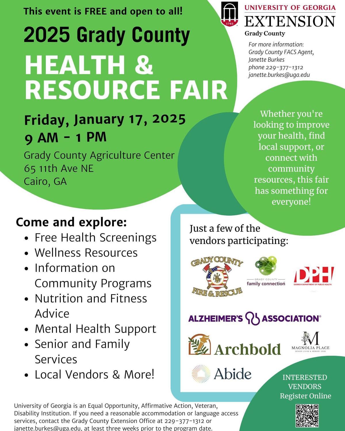 Grady County Health & Resource Fair