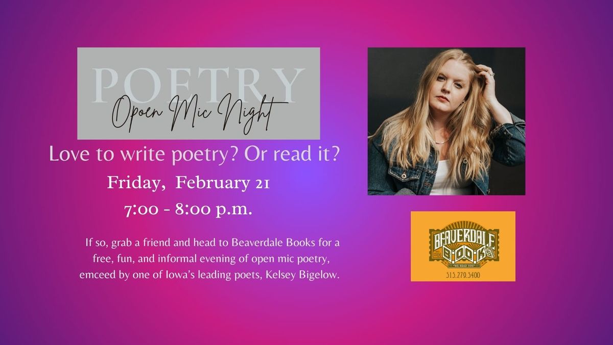 Open Mic Poetry Night