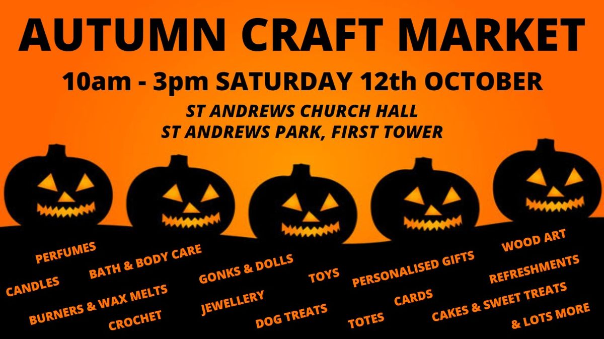 St Andrews Autumn Craft Market