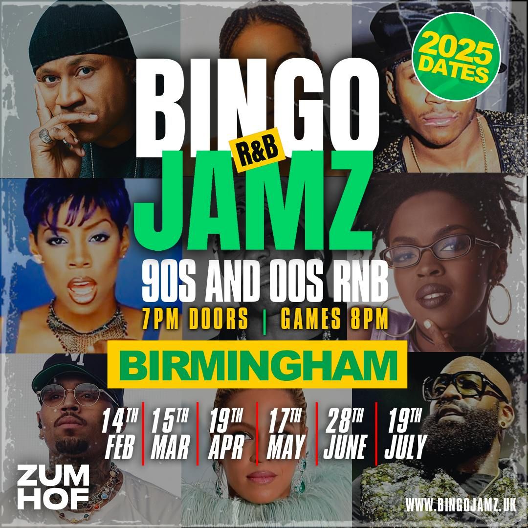 Bingo Jamz Birmingham | 15th March 2025