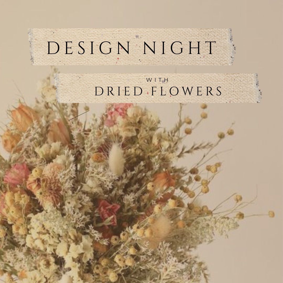 Dried Flower Design & Workshop with Flower & Twine