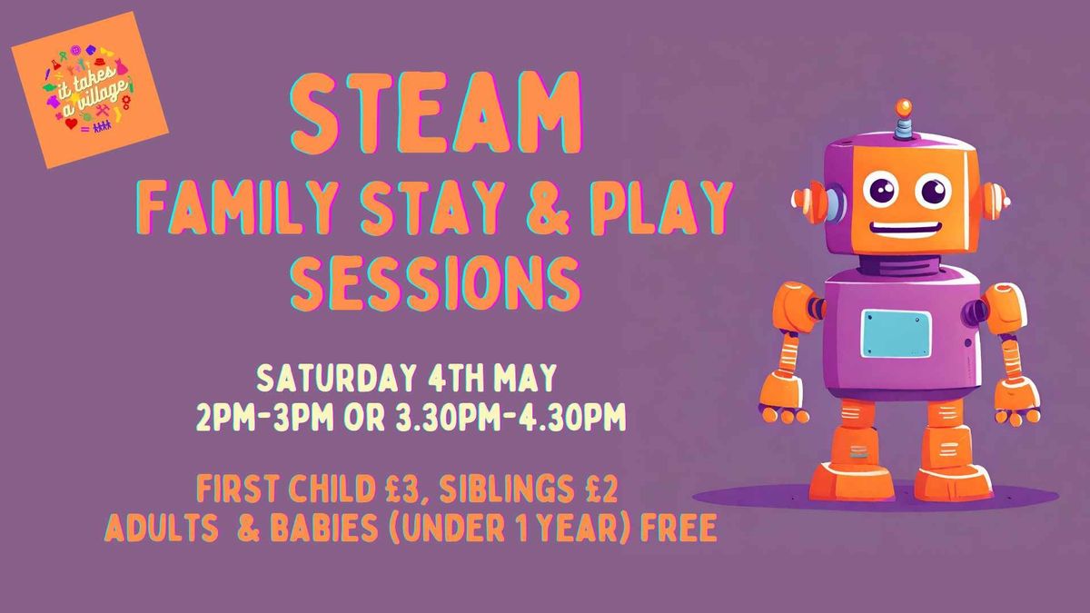 STEAM Stay & Play Sessions