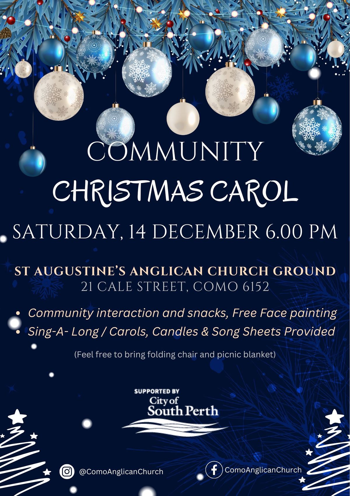 COMMUNITY CHRISTMAS CAROL