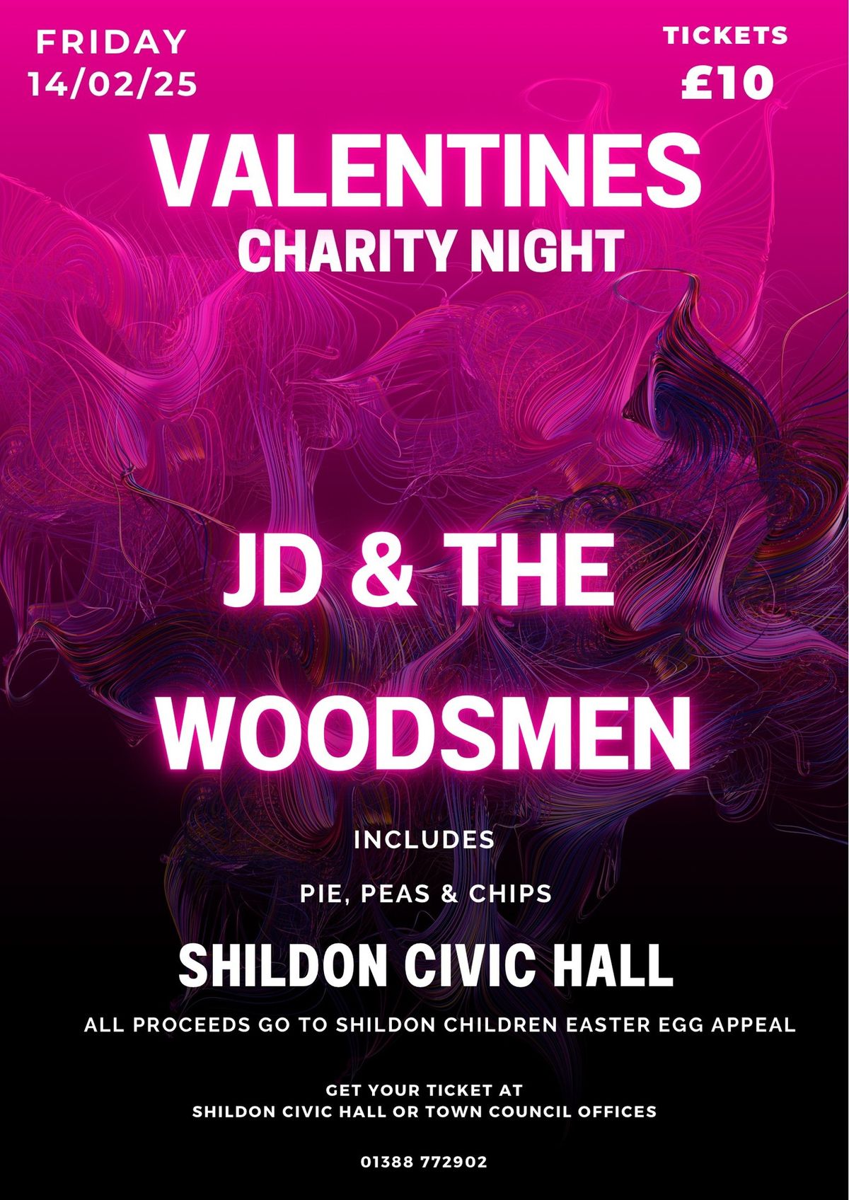 JD & The Woodsmen Charity Night