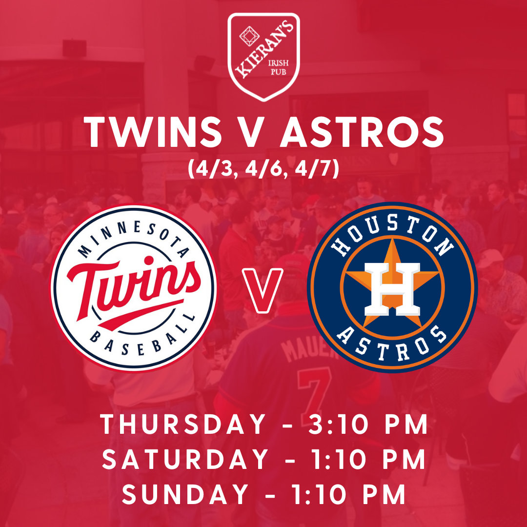 Minnesota Twins at Houston Astros at Daikin Park