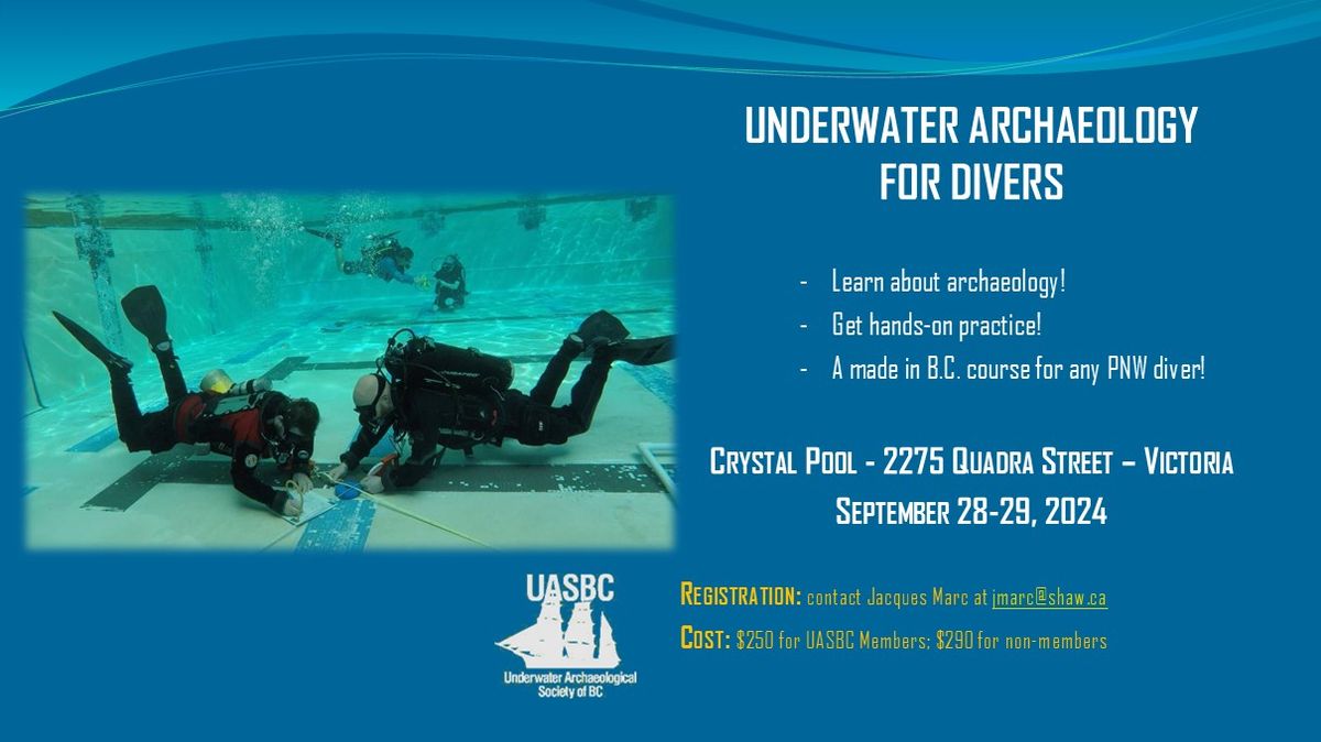 Underwater Archaeology for Divers Course