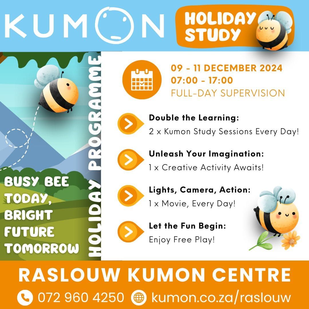 Kumon Raslouw Holiday Program