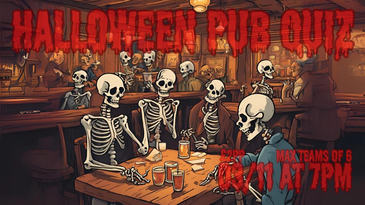 Halloween Pub Quiz \ud83d\udc7b