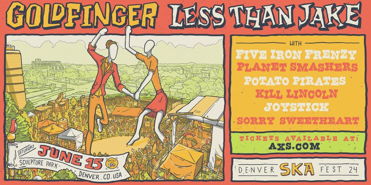 Denver Ska Fest ft. Goldfinger \/ Less Than Jake \/ Five Iron Frenzy \/ The Planet Smashers + more!