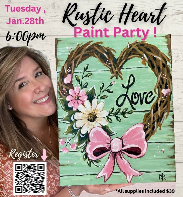 January Paint Party at Foxtail Riverview South