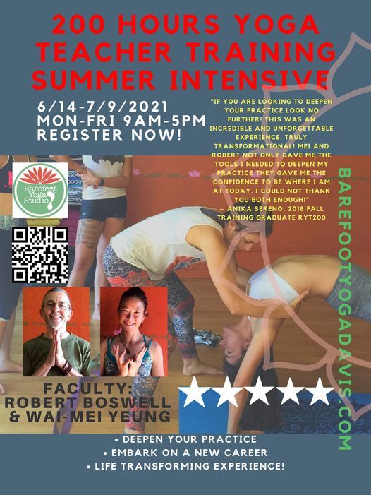 Yoga Teacher Training Summer Intensive 6\/14-7\/9 Mon-Fri 9am-5pm