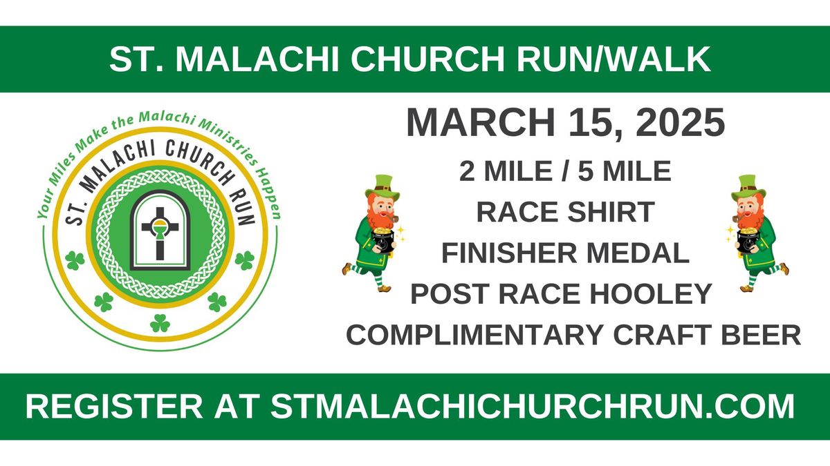 St Malachi Church Run - 2025 -46th Annual