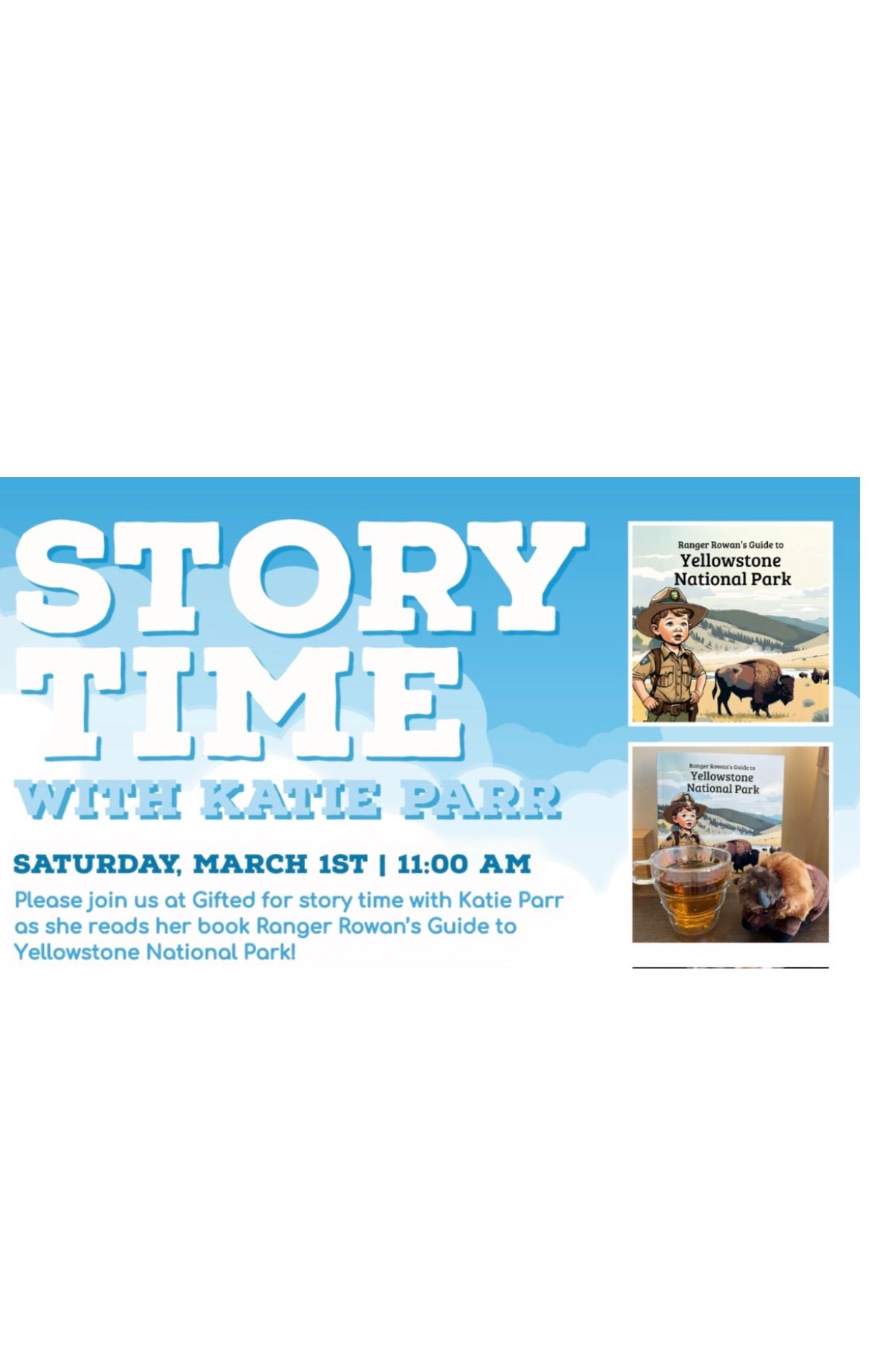 New Book Launch: Story time with Katie Parr