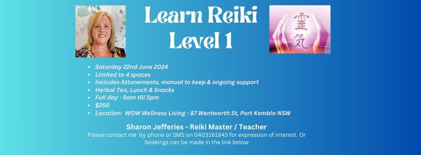 Learn Reiki Level 1
