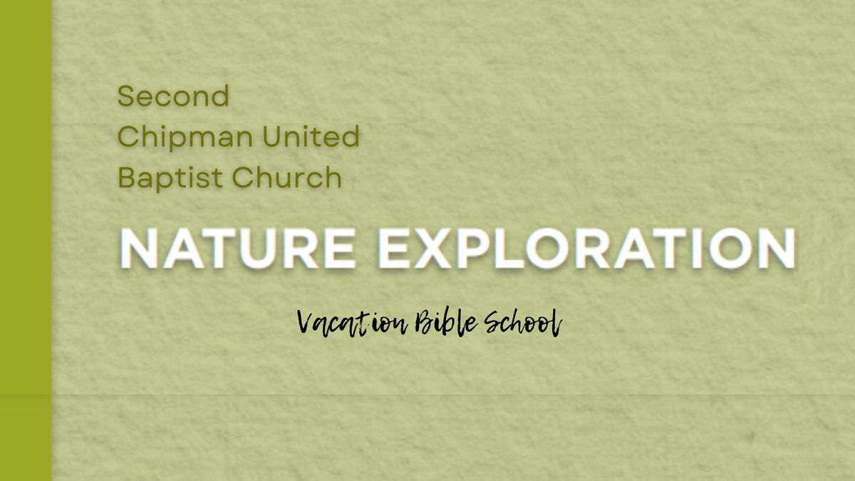 Nature Exploration VBS
