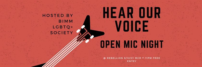 Hear Our Voice! @ Rebellion