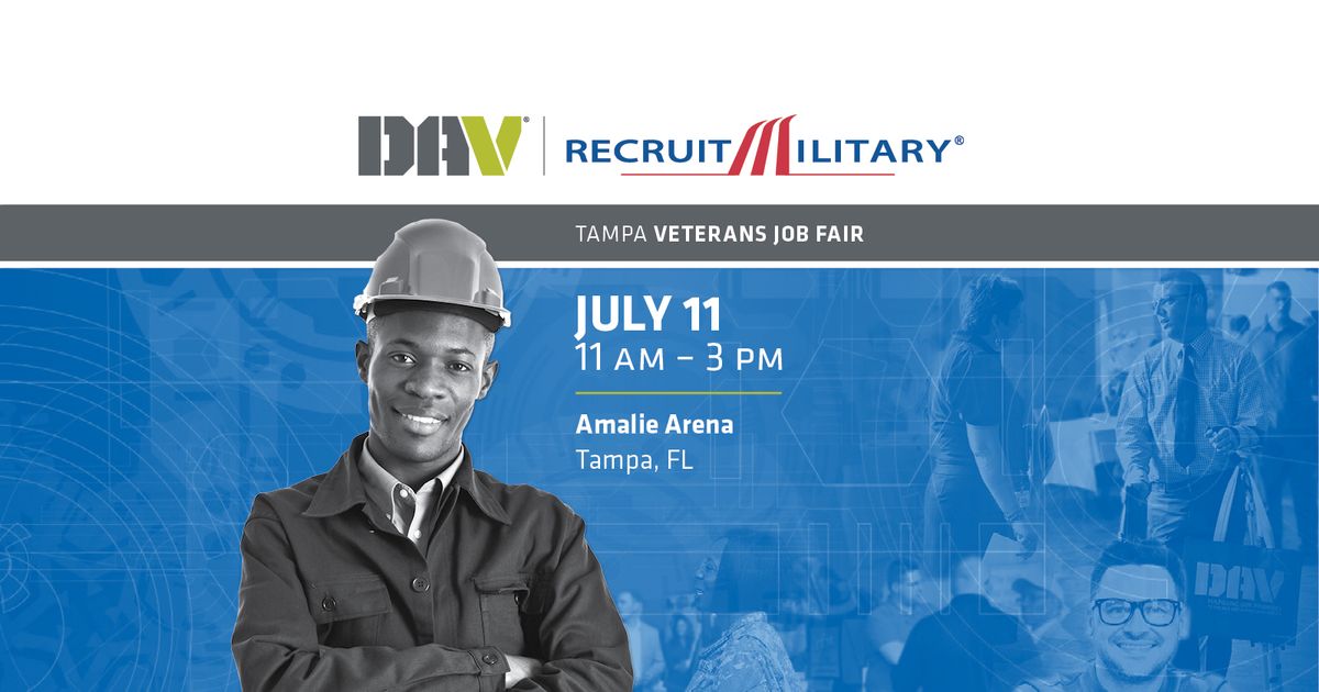 DAV | RecruitMilitary Tampa Veterans Job Fair