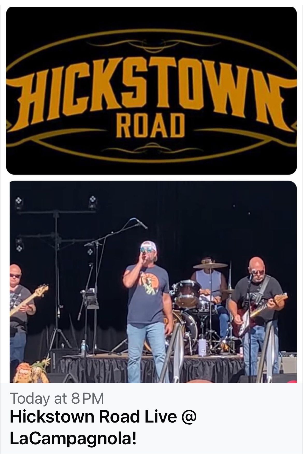 Hickstown Road LIVE at Golden Nugget Tavern Saturday 11\/23 - 9pm