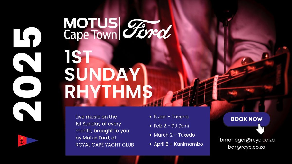 RCYC 1st Sunday Rhythms brought to you by Motus Ford