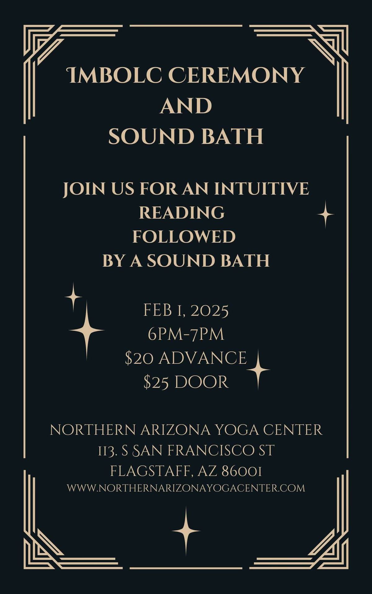 IMBOLC CEREMONY AND SOUND BATH