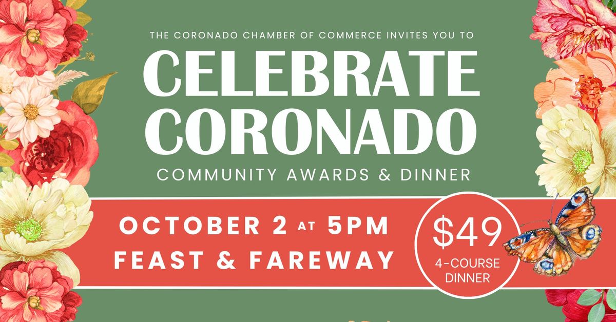 Celebrate Coronado! Community Awards & Dinner