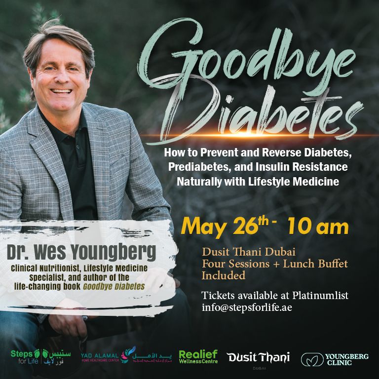 Goodbye Diabetes: Preventing and Reversing Diabetes with Lifestyle Medicine in Dubai