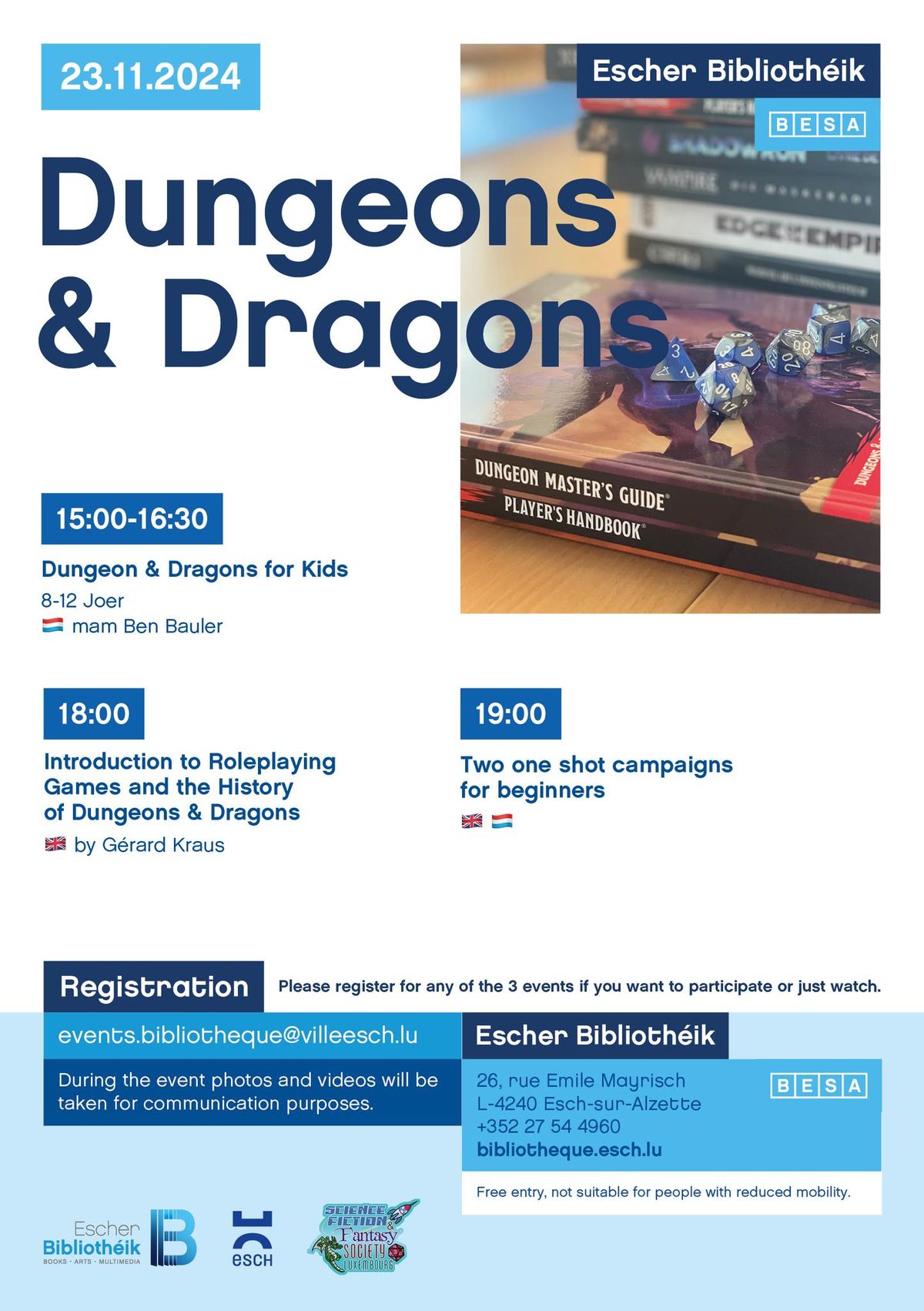 Dungeons & Dragons @ BESA