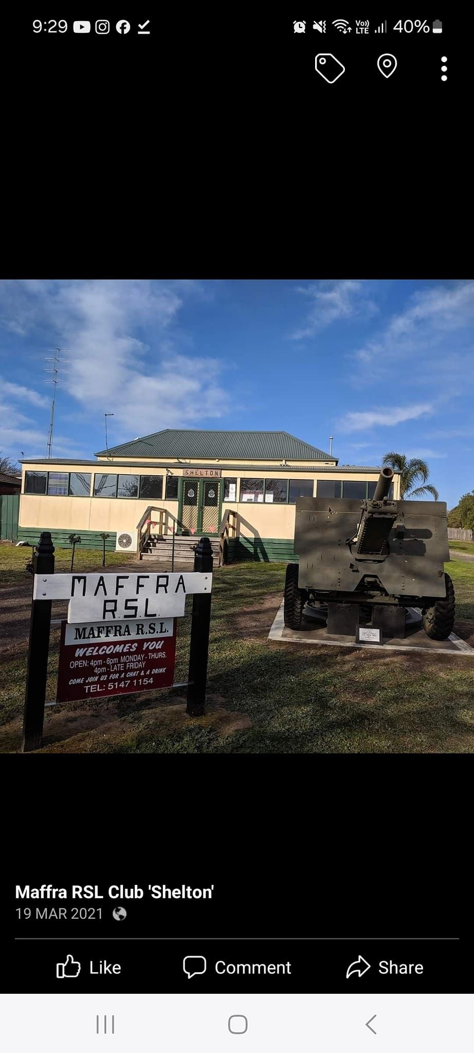 Maffra RSL Sub Branch Trip to Shrine of Remembrance